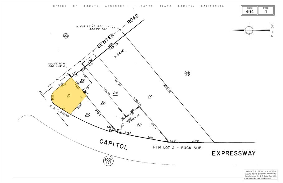 3151 Senter Rd, San Jose, CA à louer - Plan cadastral - Image 2 de 2