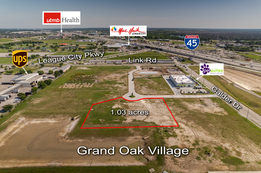 1025 Grand Oak Boulevard, League City, TX à vendre - Aérien - Image 1 de 14