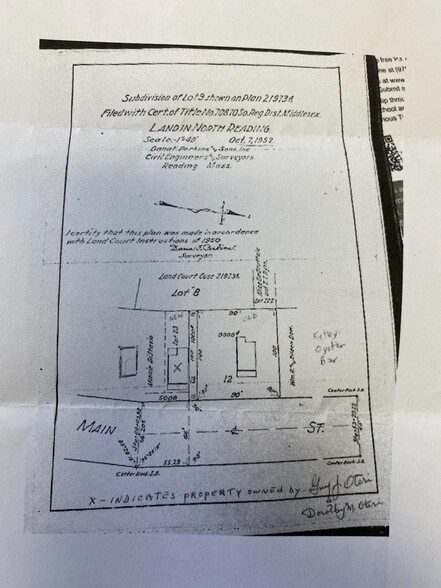 170 Main St, North Reading, MA à louer - Plan cadastral - Image 2 de 7