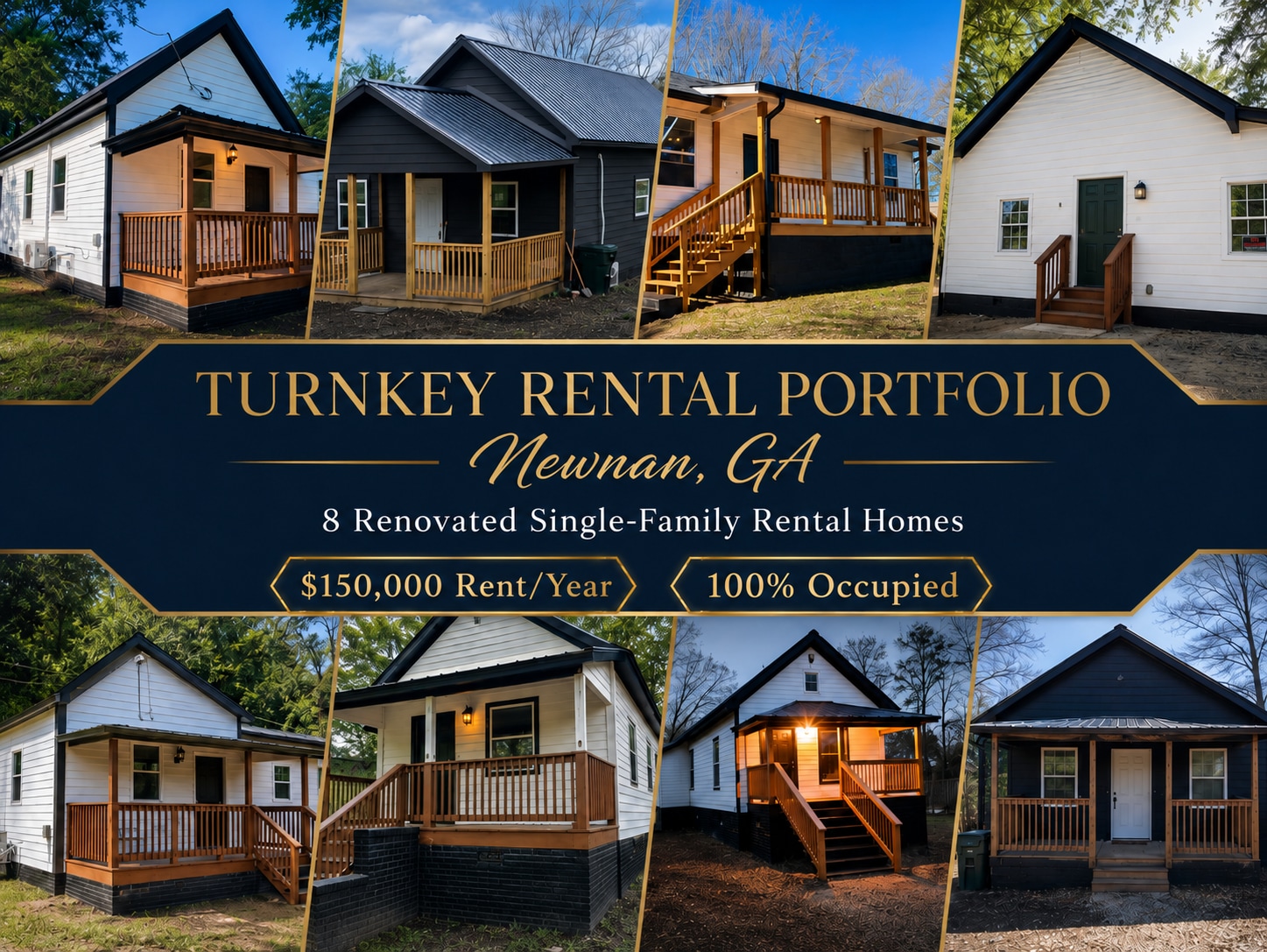 Turnkey Rental Portfolio | Newnan, GA portfolio of 8 properties for sale on LoopNet.ca Building Photo- Image 1 of 10