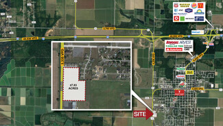 Plus de détails pour Hwy 70 East & W Palm St, Lonoke, AR - Terrain à vendre