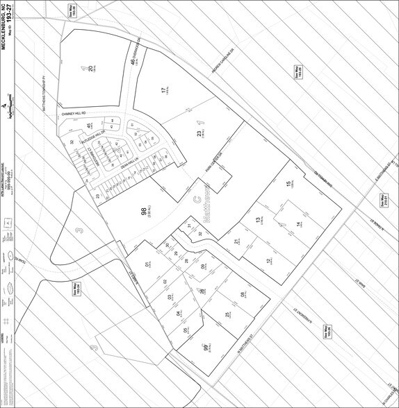 212 W Matthews St, Matthews, NC à vendre - Plan cadastral - Image 3 de 7