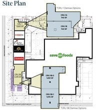 1008 Pandora Av, Victoria, BC for lease Floor Plan- Image 1 of 1