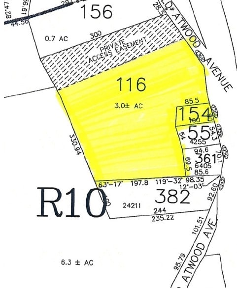 1360-1362 Atwood Ave, Johnston, RI for lease - Plat Map - Image 3 of 13