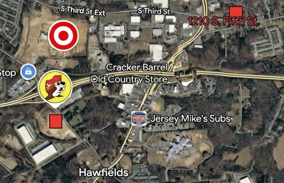 1210 S Fifth St, Mebane, NC à louer - Photo principale - Image 1 de 5