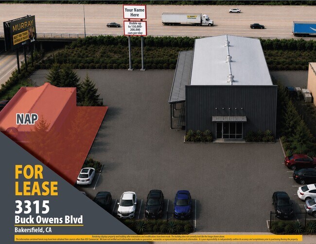 Plus de détails pour 3315 Buck Owens Blvd, Bakersfield, CA - Local d'activités à louer