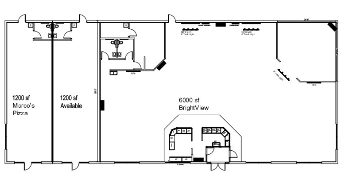 621 Happy Valley Rd, Glasgow, KY à louer Plan d’étage- Image 1 de 1