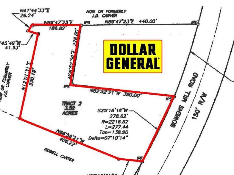 833 Bowens Mill, Douglas, GA à vendre - Photo du bâtiment - Image 2 de 2