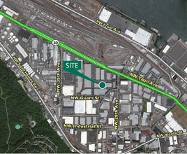 3571-3599 NW Yeon Ave, Portland, OR à louer Aérien- Image 2 de 5