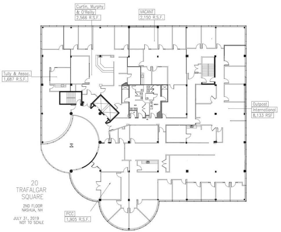 20 Trafalgar Sq, Nashua, NH à louer Plan d’étage- Image 1 de 1