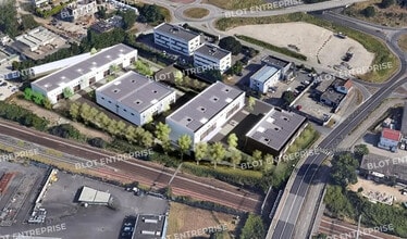 Saint-Herblain, LA - Aérien  Vue de la carte