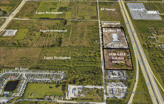 8-Acres Commercial Site on I-95, Shovel Ready - Truck Stop