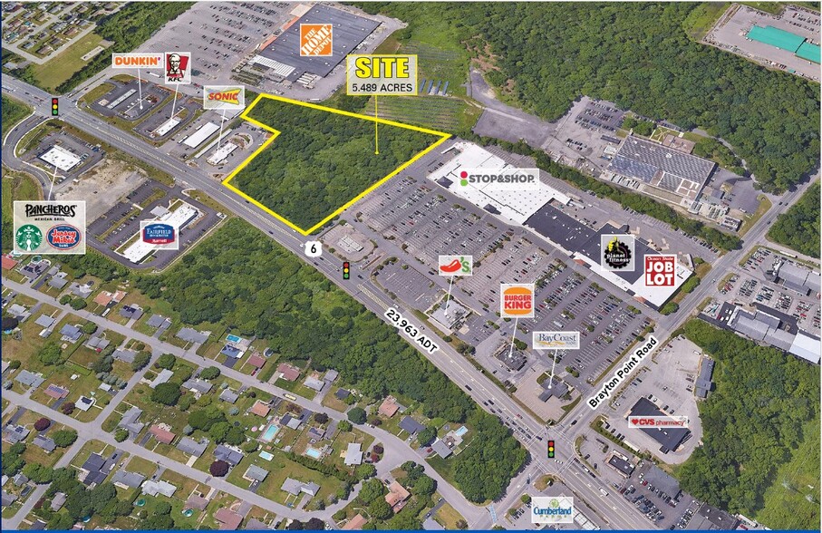 721 Grand Army Hwy, Somerset, MA for lease - Building Photo - Image 1 of 2