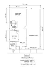 721 S Glasgow Ave, Inglewood, CA à louer Plan de site- Image 1 de 1