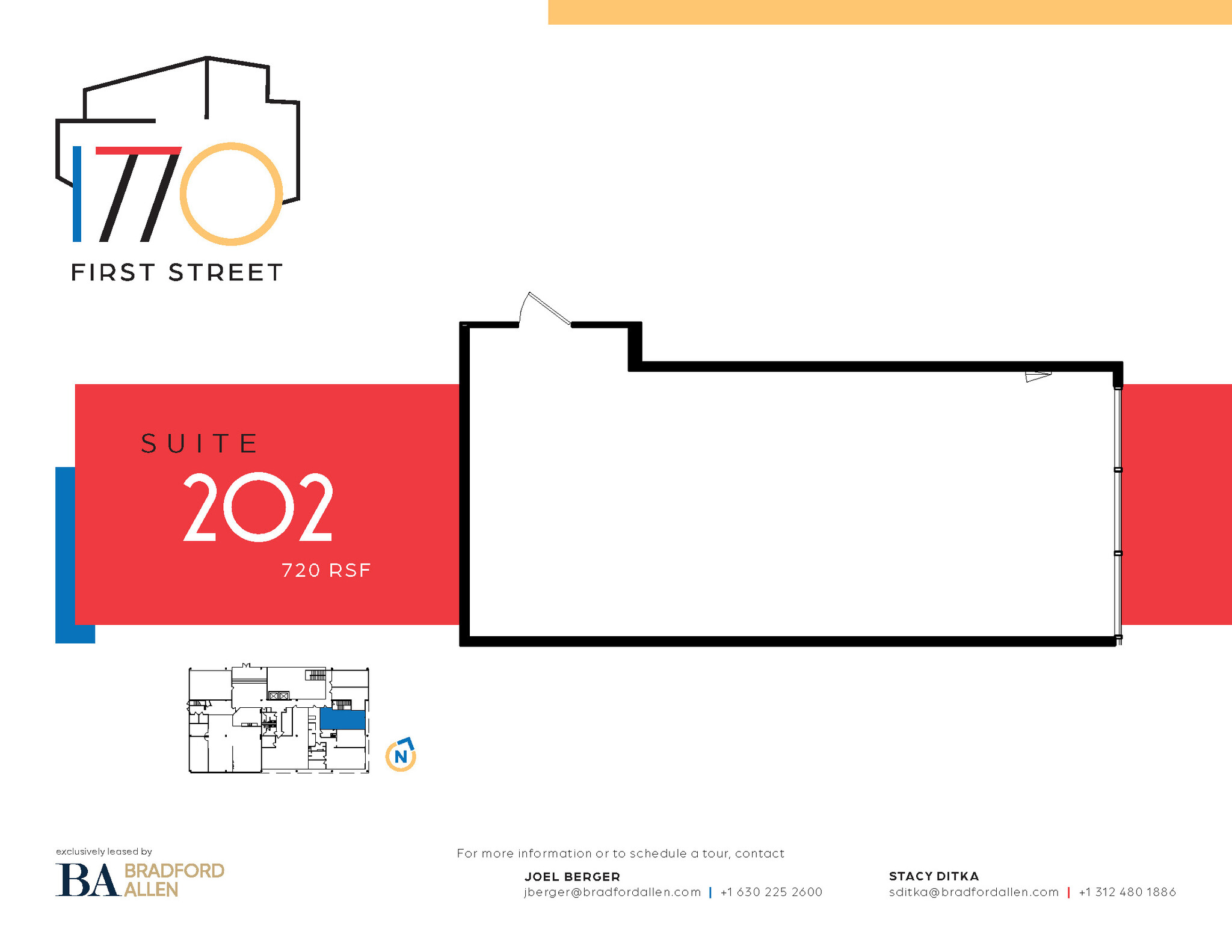 1770 First St, Highland Park, IL for lease Floor Plan- Image 1 of 2