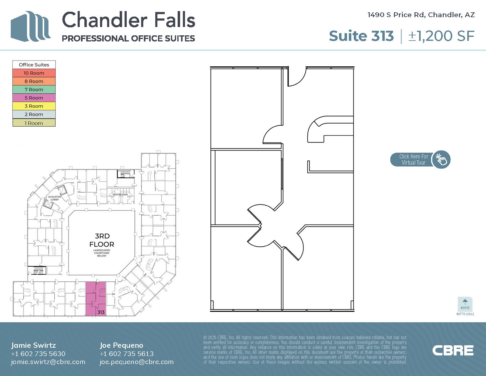1490 S Price Rd, Chandler, AZ for lease Floor Plan- Image 1 of 10