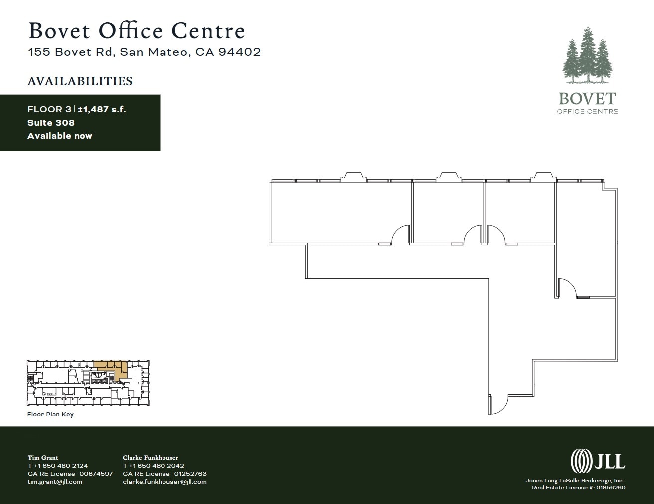 155 Bovet Rd, San Mateo, CA for lease Floor Plan- Image 1 of 1