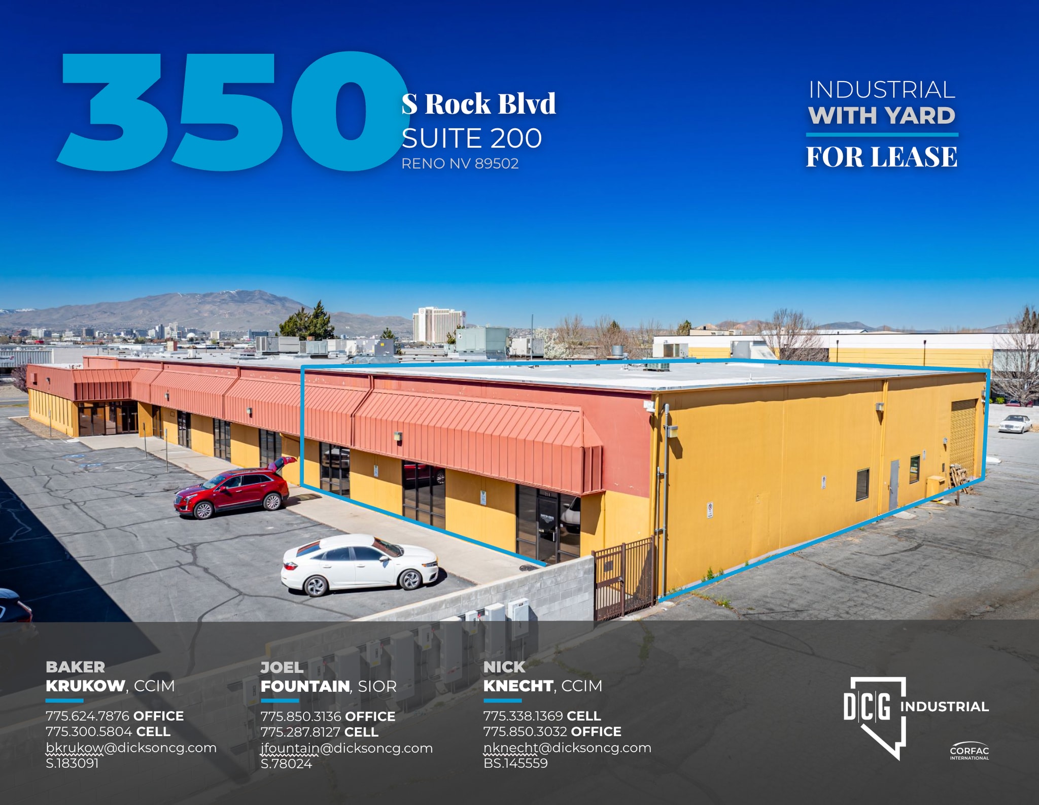 350 S Rock Blvd, Reno, NV for lease Primary Photo- Image 1 of 12