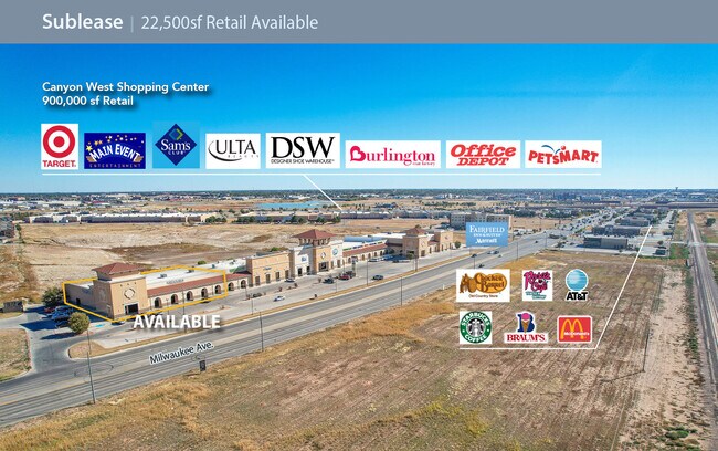 Plus de détails pour 4525 Milwaukee Ave, Lubbock, TX - Commerce de détail à louer