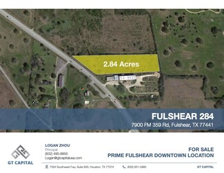 Plus de détails pour 7955 FM 359 Rd S, Fulshear, TX - Terrain à vendre