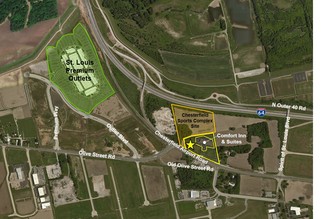 Plus de détails pour 18369 Chesterfield Airport Rd, Chesterfield, MO - Terrain à vendre