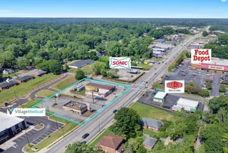 1136 W Taylor St, Griffin, GA - AERIAL  map view - Image1