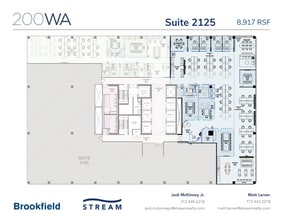 200 W Adams St, Chicago, IL for lease Floor Plan- Image 1 of 2