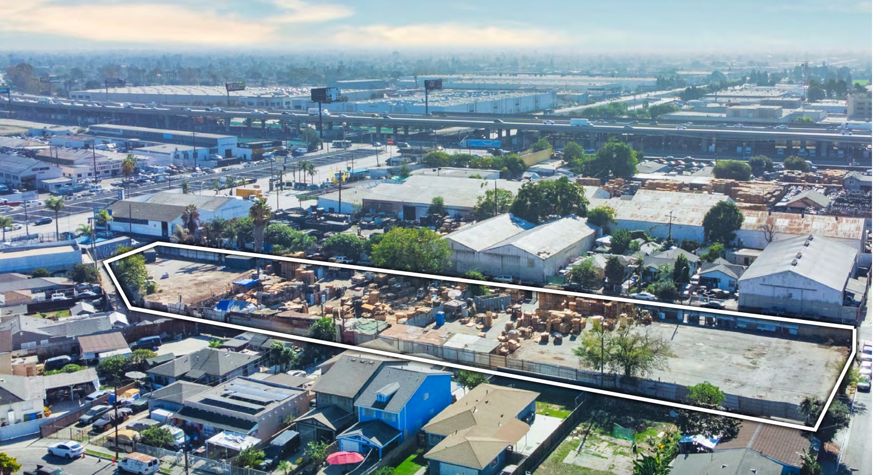 2521-2535 E 114th St, Los Angeles, CA for lease Aerial- Image 1 of 5