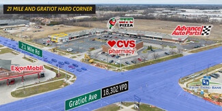 More details for 47025-47181 Gratiot Ave, Chesterfield, MI - Retail for Lease