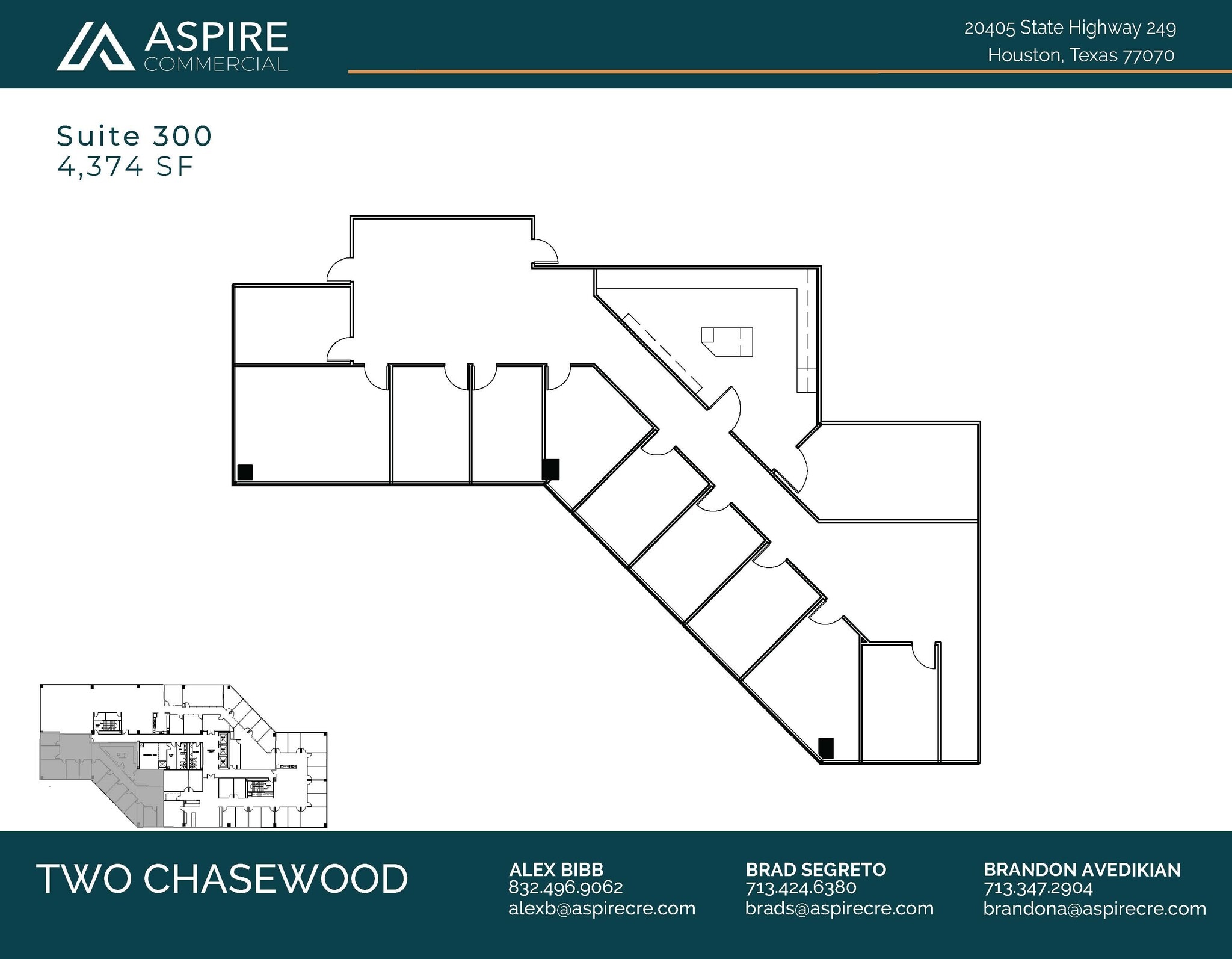 20333 State Highway 249, Houston, TX for lease Floor Plan- Image 1 of 2