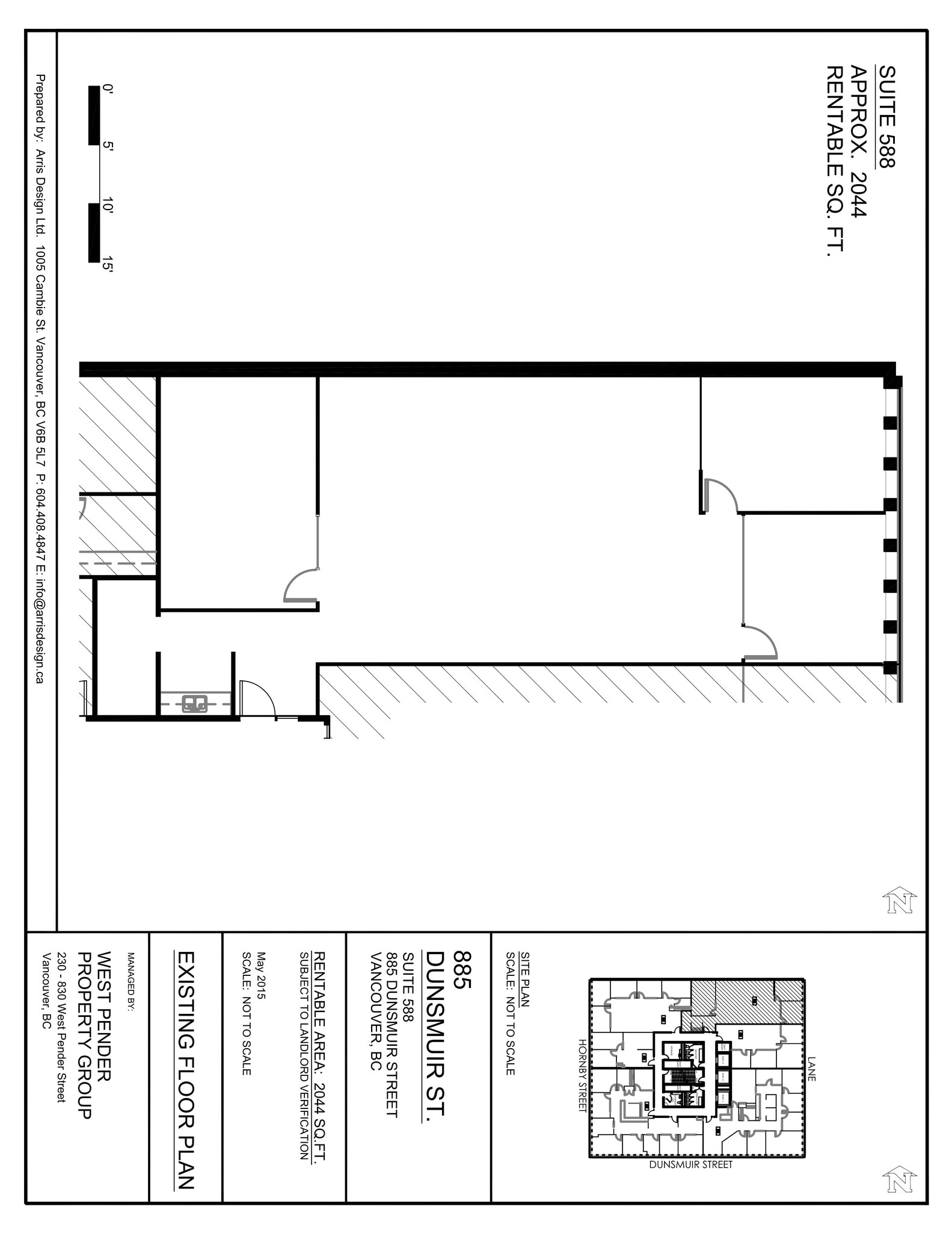 881-885 Dunsmuir St, Vancouver, BC for lease Site Plan- Image 1 of 1