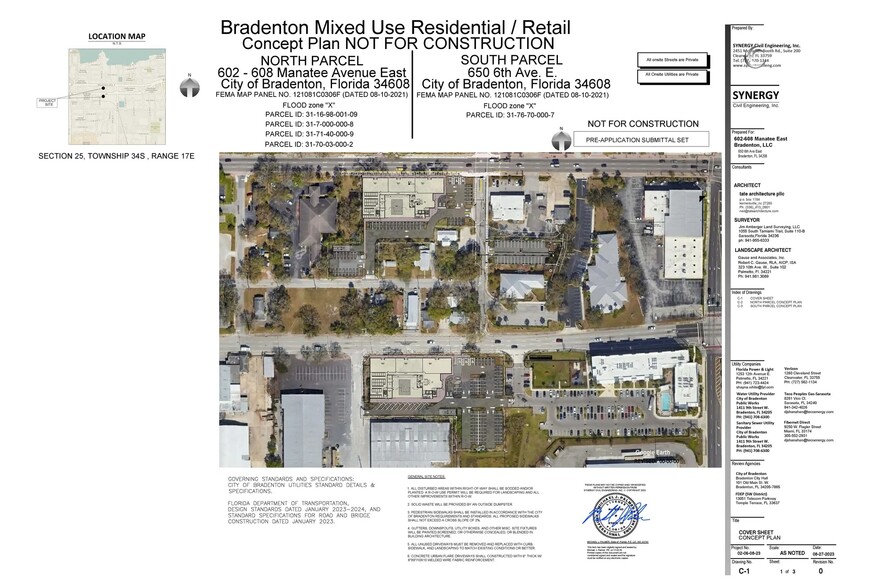 Bradenton Multifamily portefeuille de 2 propriétés à vendre sur LoopNet.ca - Plan de site - Image 3 de 7