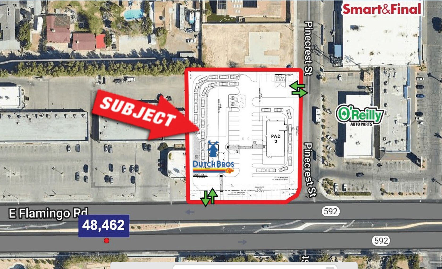 3680 E Flamingo Rd, Las Vegas, NV for lease Building Photo- Image 1 of 5