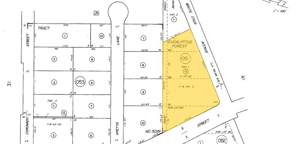 2821 E White Star Ave, Anaheim, CA à louer - Plan cadastral - Image 2 de 22