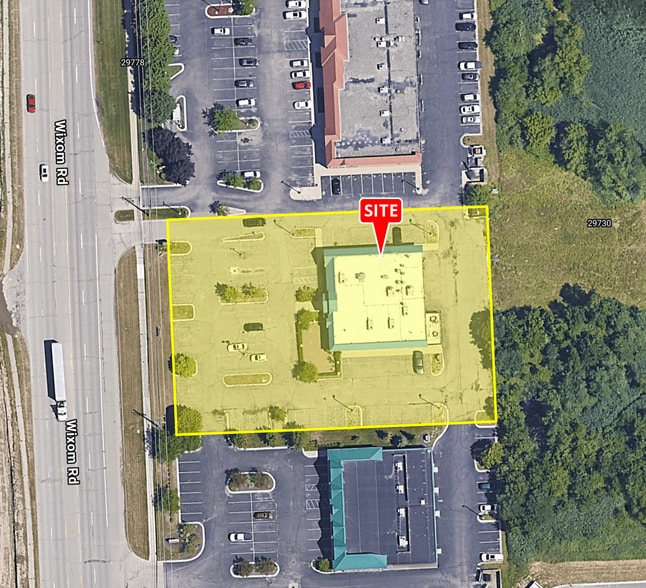 29710 S Wixom Rd, Wixom, MI for sale - Aerial - Image 3 of 4