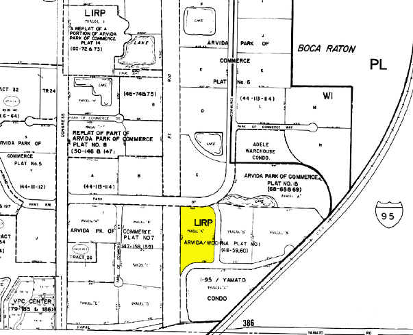 701 NW 53rd St, Boca Raton, FL for lease - Plat Map - Image 2 of 5