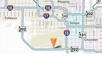 NWC 24TH ST & COTTONWOOD ln, Phoenix, AZ - Aérien  Vue de la carte - Image1