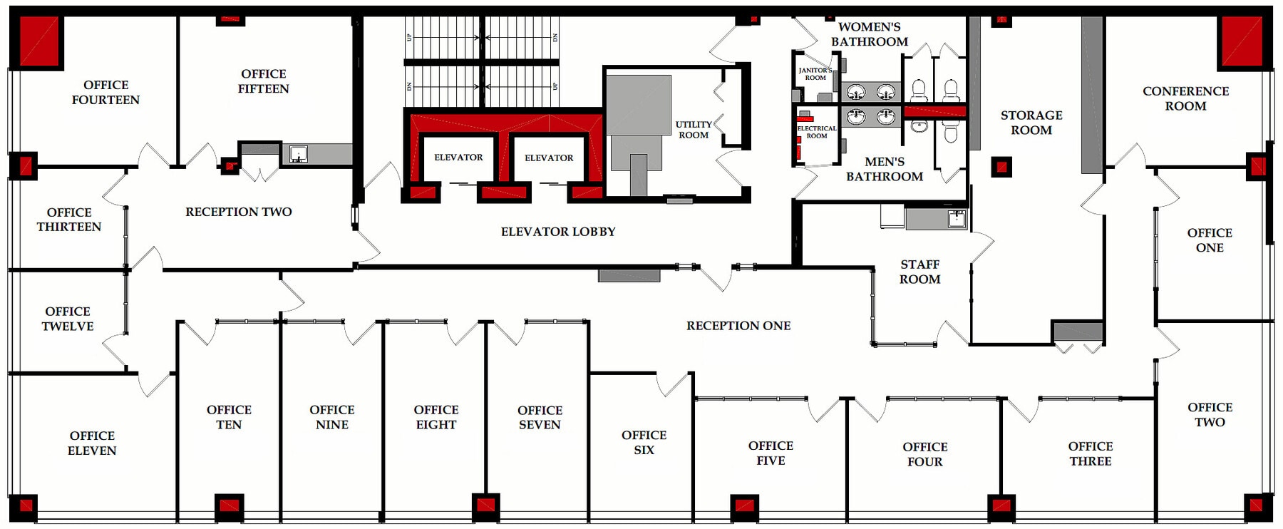 900 6th Ave SW, Calgary, AB T2P 3K2 - Unit 500 -  - Floor Plan - Image 1 of 10