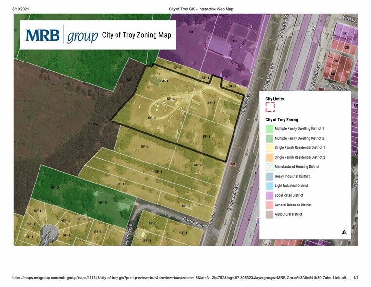 114, 118 & 202 Church, Troy, TX à vendre - Photo du bâtiment - Image 2 de 9