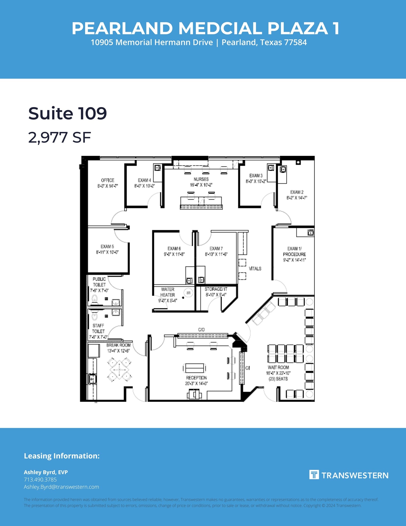 10905 Memorial Hermann Dr, Pearland, TX for lease Site Plan- Image 1 of 2