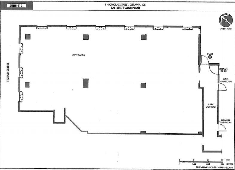 1-5 Nicholas St, Ottawa, ON à louer Plan d  tage- Image 1 de 1