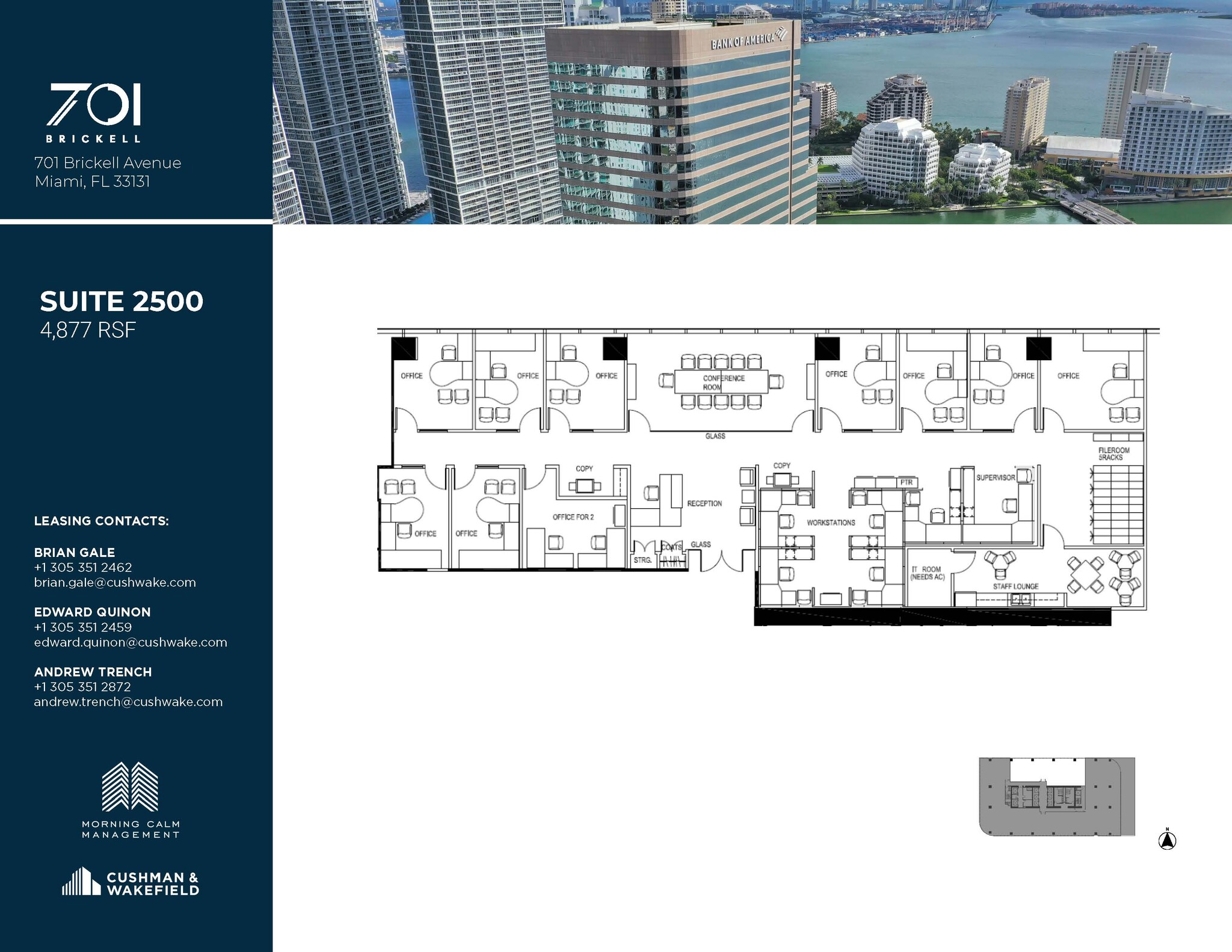 701 Brickell Ave, Miami, FL for lease Floor Plan- Image 1 of 1