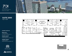 701 Brickell Ave, Miami, FL for lease Floor Plan- Image 1 of 1