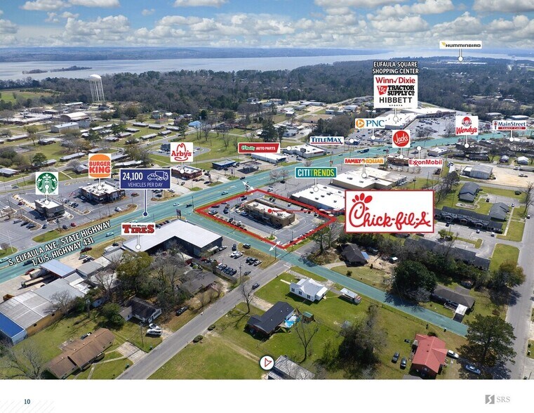 900 S Eufaula Ave, Eufaula, AL à vendre - Photo du bâtiment - Image 2 de 5