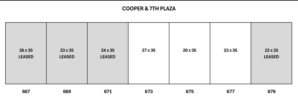 669-677 Cooper St, Monroe, MI à louer - Plan d  tage - Image 2 de 10