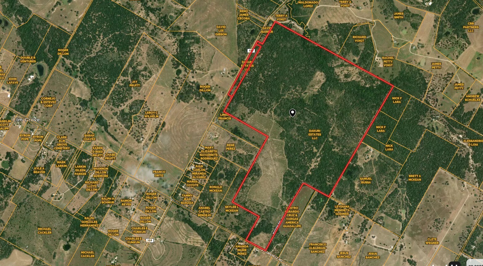 Taylorsville rd and Pettytown rd, Red Rock, TX à vendre Photo principale- Image 1 de 2