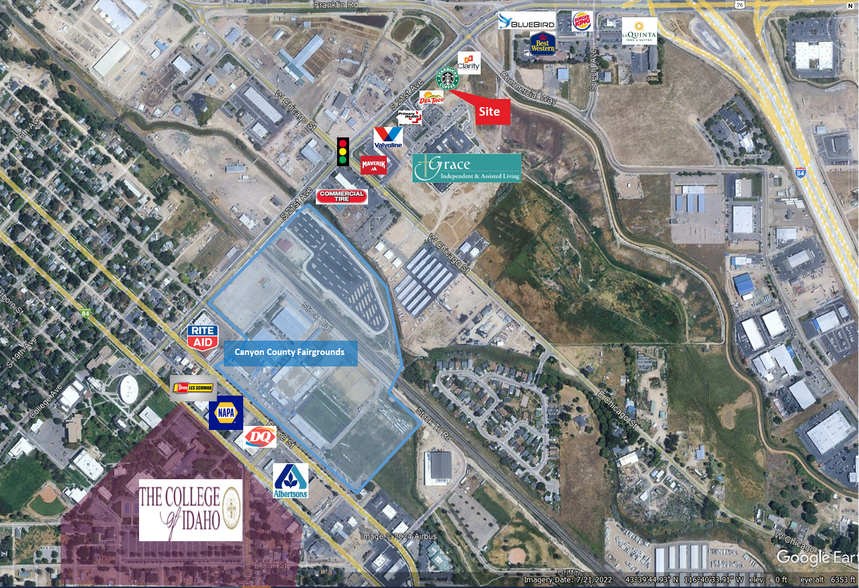 620 N 21st Ave, Caldwell, ID à vendre - Aérien - Image 2 de 10