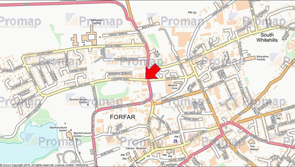 167-169 Castle St, Forfar à louer - Photo du bâtiment - Image 3 de 3