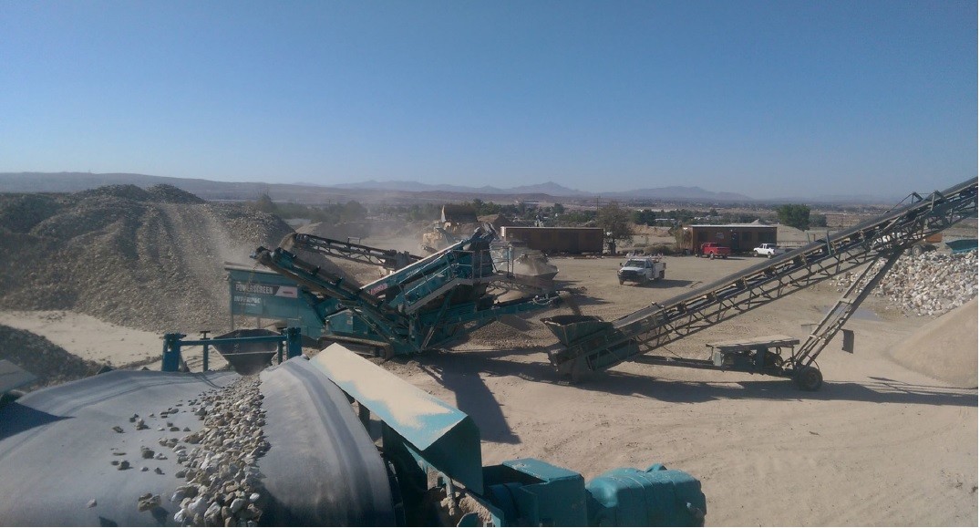 Best Rock Aggregate Quarry, Barstow, CA à vendre Aérien- Image 1 de 1