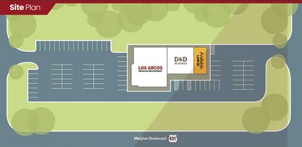 410 W Meighan Blvd, Gadsden, AL for lease Site Plan- Image 1 of 1